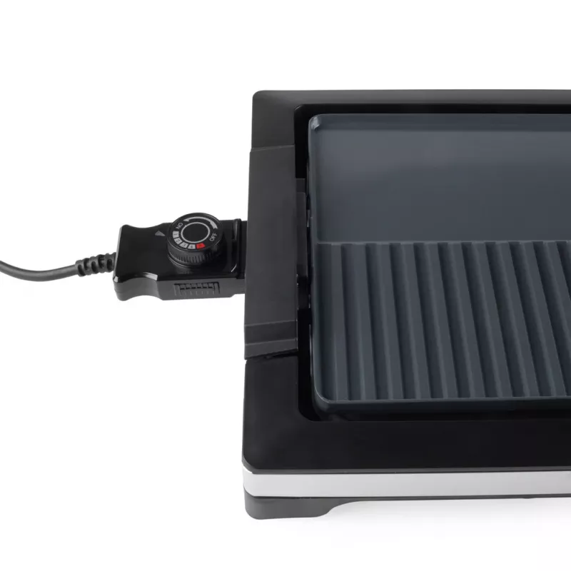 Elektrische Pancha Petra PT6244VDE 2-in-1 mit Antihaftbeschichtung und einstellbarer Temperaturregelung