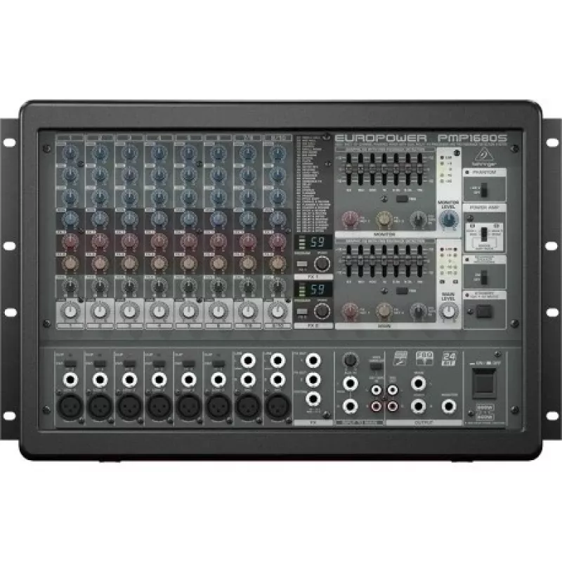 Behringer PMP1680S Audiomixer 10 Kanäle 10 - 200000 Hz Schwarz