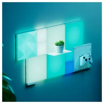 LED-Panel Nanoleaf N8100E00-2TBS — Quadratisch RGB, DC-betrieben, 2er-Pack