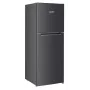 Kühlschrank mit Gefrierfach oben Total No Frost MPM-216-CF-26 Edelstahl