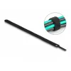 Klett-Kabelbinder DeLOCK 19075 300x12mm schwarz 10 Stück