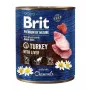 Nassfutter für Hunde Brit Premium by Nature Junior Truthahn mit Leber 800 g – Alleinfuttermittel für Welpen, getreidefrei, 78 % Feuchtigkeit