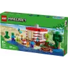 LEGO Minecraft Set 21275 TNT Dschungelhaus Bauspielzeug, 287 Teile, 2 Minifiguren, ab 8 Jahren