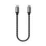 Satechi - USB-Kabel - USB-C (M) auf USB-C (M) - 25 cm - USB-Stromversorgung (100 W) (ST-TCC10M)