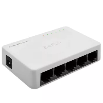 Netzwerk-Switch 5x RJ45-Port 100 Mbit/s LAN