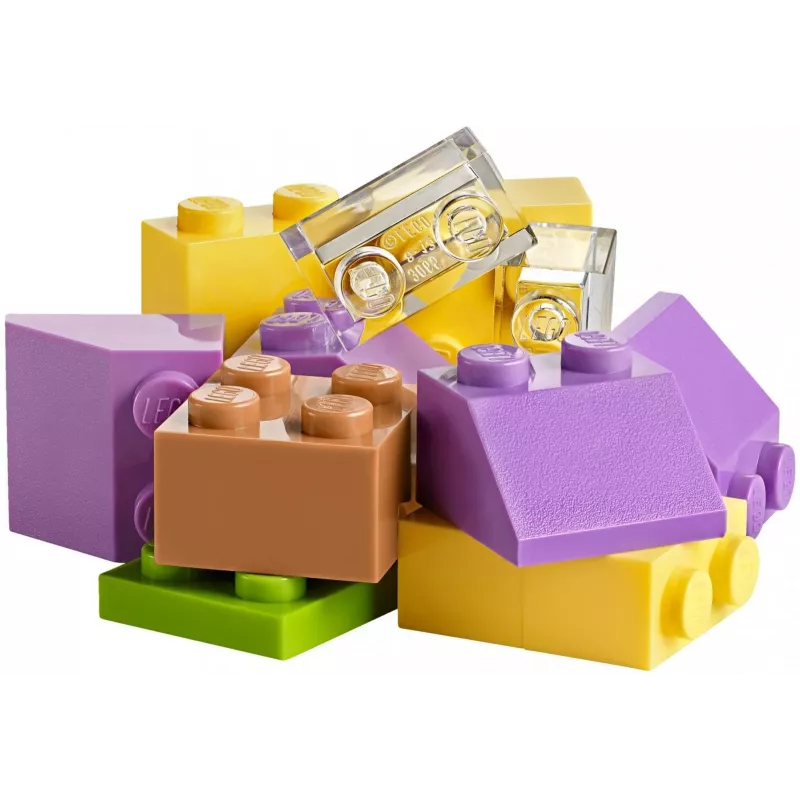 LEGO 10713 Classic Creative Koffer Aufbewahrungsbox für Spielzeug mit lustigen bunten Bausteinen Geschenk für Kinder ab 4 Jahren Jungen & Mädchen Einzel