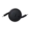 Baseus Free2Pull Mini USB-C auf USB-C USB-Kabel, 60 W, 1 m, (schwarz)