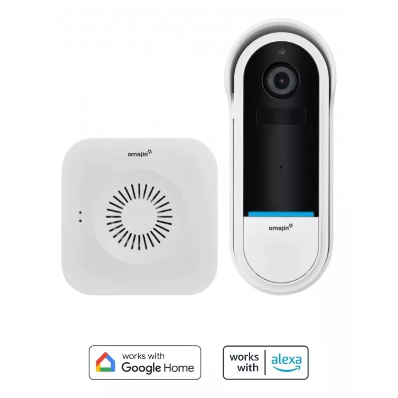Türklingel-Gong Omajin by Netatmo OVD-01-EU Schwarz Weiß