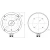 Hikvision Digital Technology DS-1280ZJ-M Zubehör für Sicherheitskameras Anschlussdose