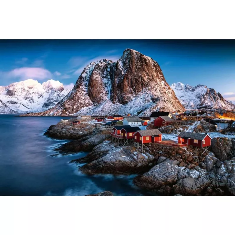 Puzzle Ravensburger Lofoten Norwegen 3000 Teile Landschaft