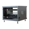 Rack-Regal TECHLY 367652 Kabel-Organizer mit 3M-Klebebefestigung, Stahl, 550×550×410 mm, schwarz