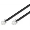 Telefonkabel Microconnect MPK110B RJ12 RJ12 10 m Transparent