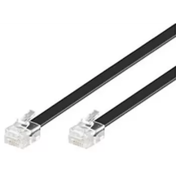 Telefonkabel Microconnect MPK110B RJ12 RJ12 10 m Transparent