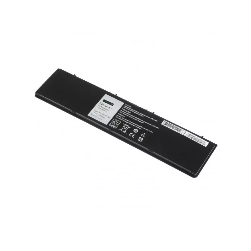 Grün Cell DE93 Akku für DELL Latitude E7440, Li‑Ion 7,4V 4500mAh, 4 Zellen, schwarz