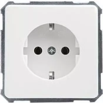 Schneider Electric GmbH Steckdose 16A ohne Kralle reinweiß (225054)
