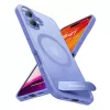 Schutzhülle Torras Pstand Series für iPhone 16 — Blau, schlank-Fit mit integriertem Ständer