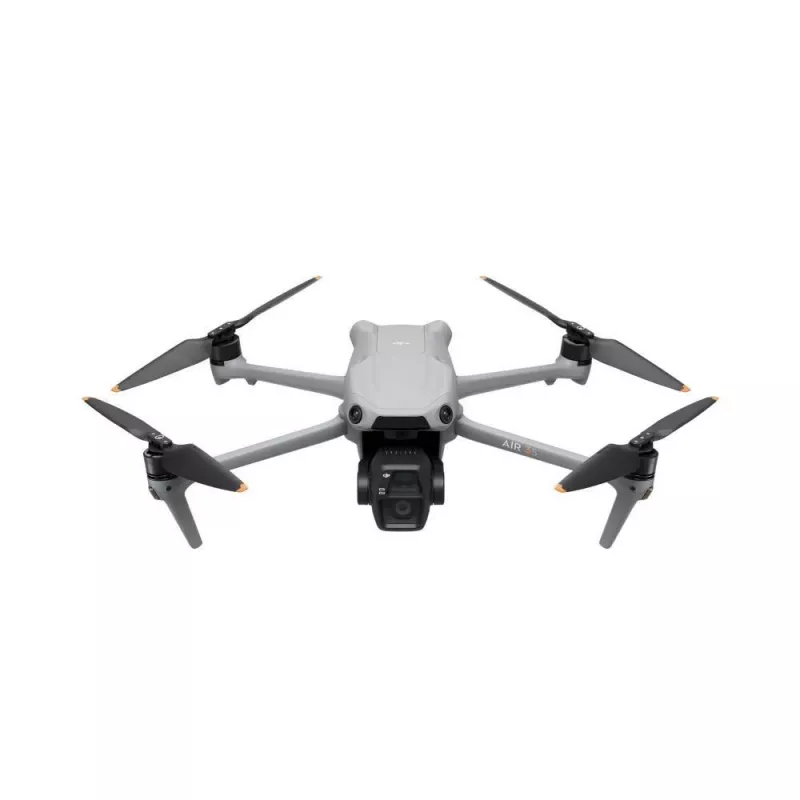 Quadcopter DJI Air 3s — 4-Rotor-Drohne, 50-MP-Kamera, 3840×2160 Video, 27 m/s, 32.000 m Reichweite, 4276-mAh-Akku, 42 GB interner Speicher, Grau