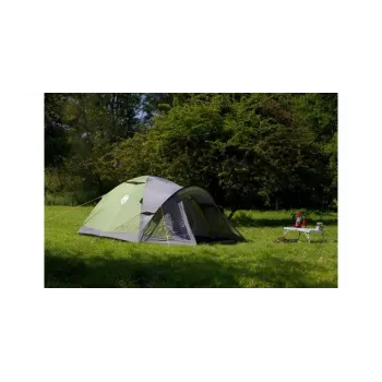 Kuppelzelt Coleman Darwin 3+ 3 Personen Grau Khaki Hartgestänge