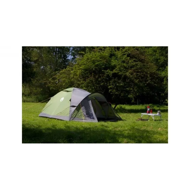 Kuppelzelt Coleman Darwin 3+ 3 Personen Grau Khaki Hartgestänge