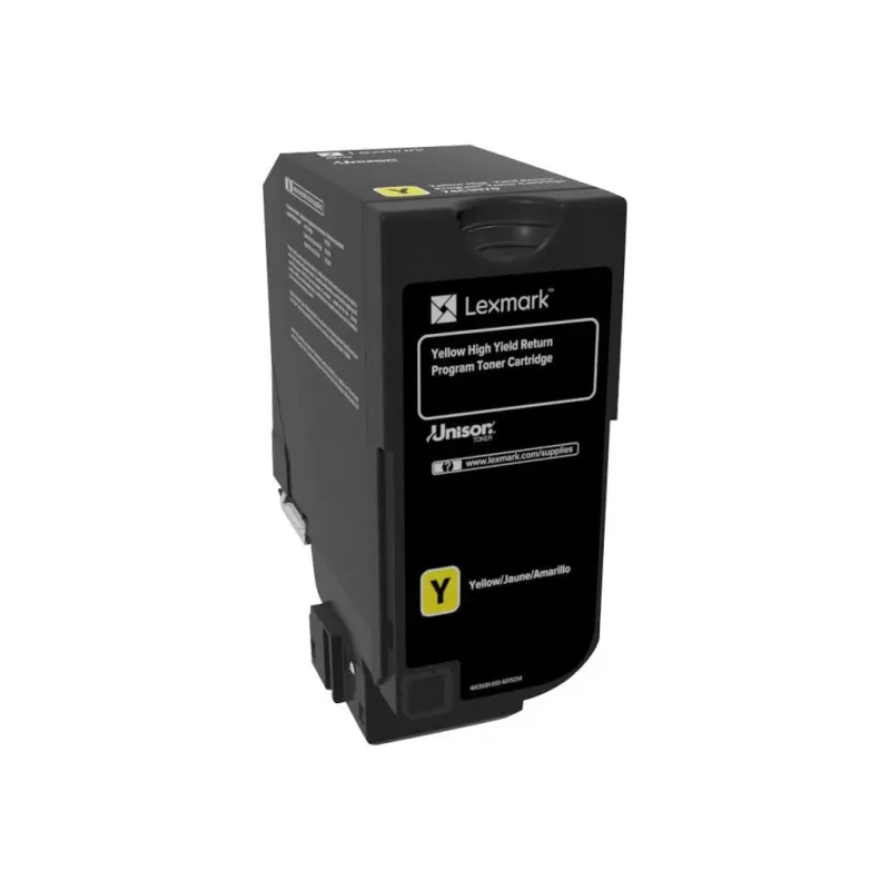 LEXMARK 74C2HY0 Toner Lexmark 74C2HY0 gelb 12.000 Seiten CS725de / CS725dte