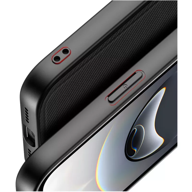 Cover Nevox 2499 Handyhülle Schwarz für iPhone 16e 15,5 cm