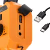 Tragbares Radio Adler AD 1197 mit Taschenlampe und Alarmfunktion