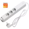 Smart Power Strip Denver SHP-310U 3 AC-Ausgänge Typ F 3680 W