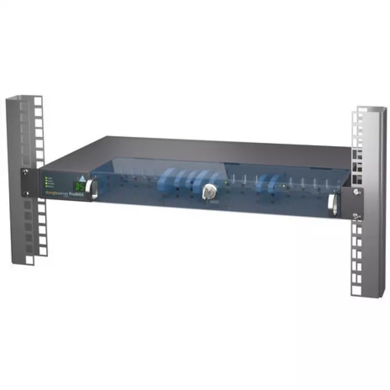 Printserver SEH dongleserver ProMAX Ethernet LAN Schwarz Blau
