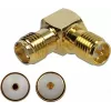 Kabeladapter DeLOCK 89953 SMA RP-SMA Gold