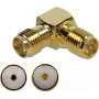 Kabeladapter DeLOCK 89953 SMA RP-SMA Gold