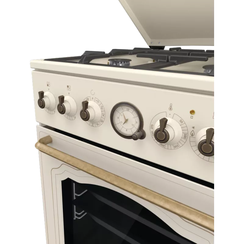 Gorenje GKS5B70CLI Freistehender Gas-Elektro-Herd