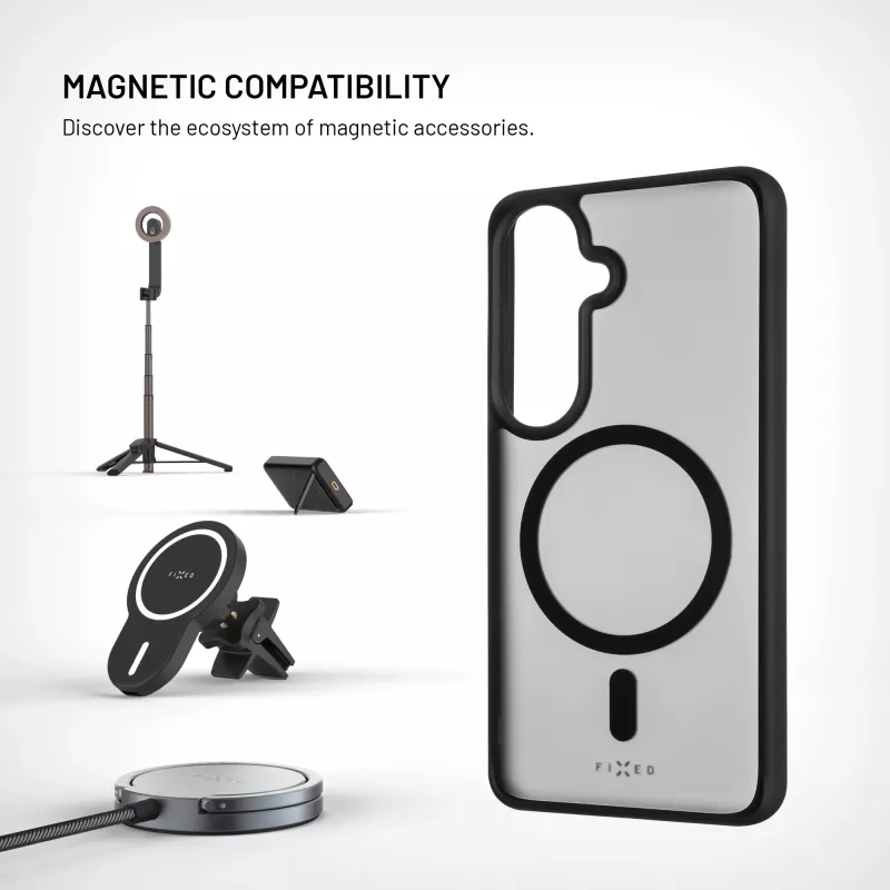 Fixed MagMisty | Backcover | Samsung | Galaxy S26 | Polycarbonat/TPU | Schwarz