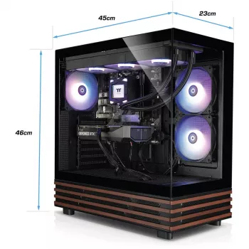 FTW A-Line LCS 5060Ti D5, Gaming-PC schwarz/transparent, Windows 11 Home