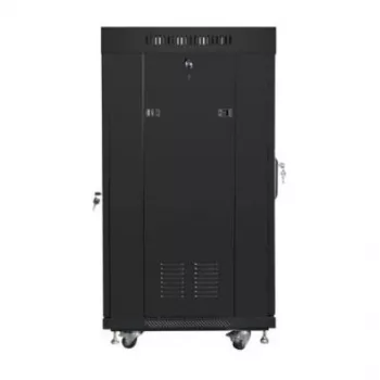 Rack-Schrank 19 Zoll 22HE 600x600 mm schwarz LANBERG FF01-6622-12BL