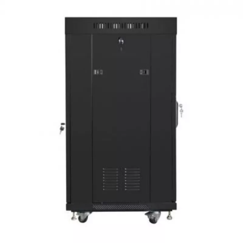 Rack-Schrank 19 Zoll 22HE 600x600 mm schwarz LANBERG FF01-6622-12BL