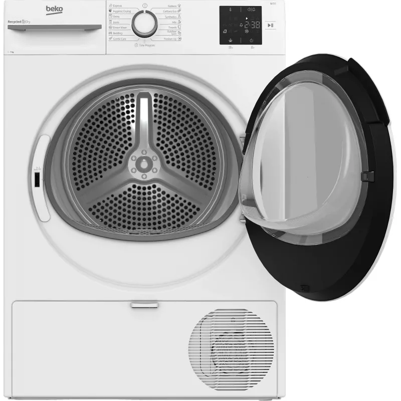 BEKO Wäscheständer BM3T372E0W, 7 kg, Energieklasse E, Tiefe 54,5 cm