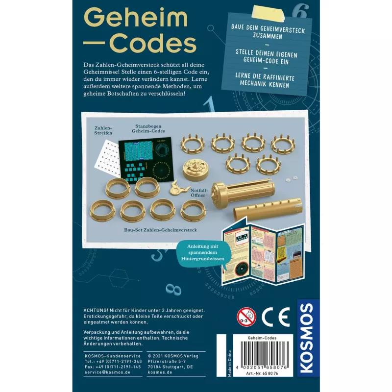 Geheim-Codes, Detektiv-Sets