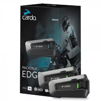 Cardo PT200101 Motorrad-Intercom 2 Kanäle 1600 m Schwarz
