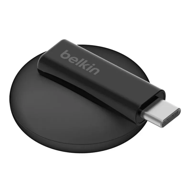 Kabelloses USB-Smartwatch-Ladegerät Belkin BoostCharge – 5 W, Innen-/Außenbereich, Schwarz/Weiß