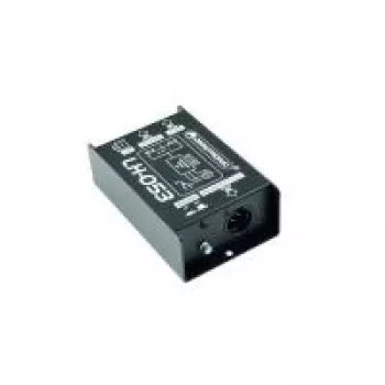 Passive DI-Box Omnitronic LH-053 1-Kanal, passive Direktbox für Instrument/Line