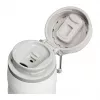 Thermobecher STANLEY Iceflow Täglicher Gebrauch 470 ml, Edelstahl, Flip-Verschluss, weiß