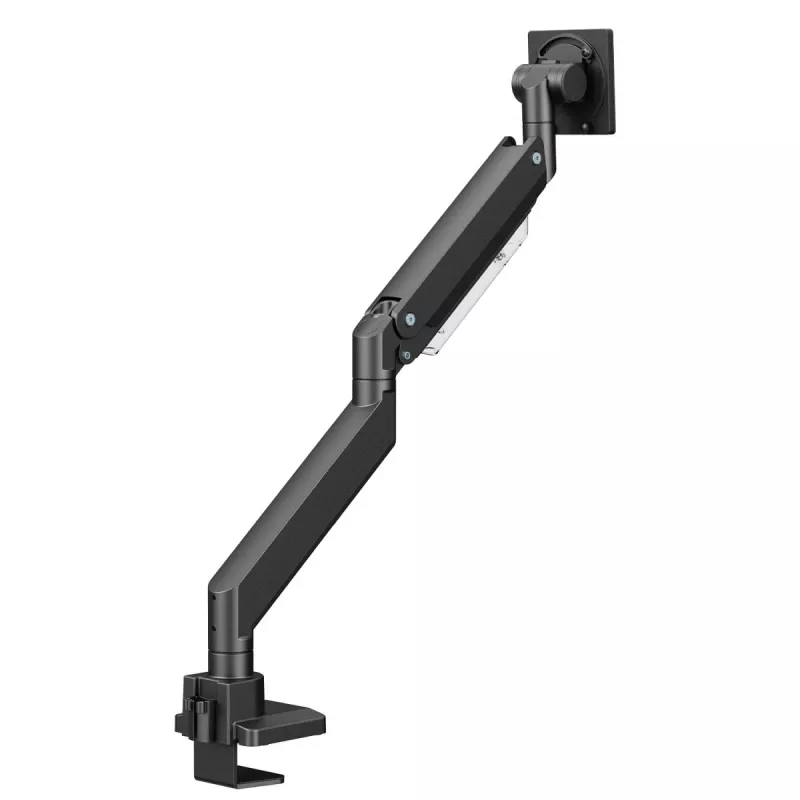 Maclean MC-968 Doppelarm Monitorhalterung mit Gasfeder 17-57 27 kg Schwerlast Stabil Vollbeweglich Halterung Max VESA 200x200
