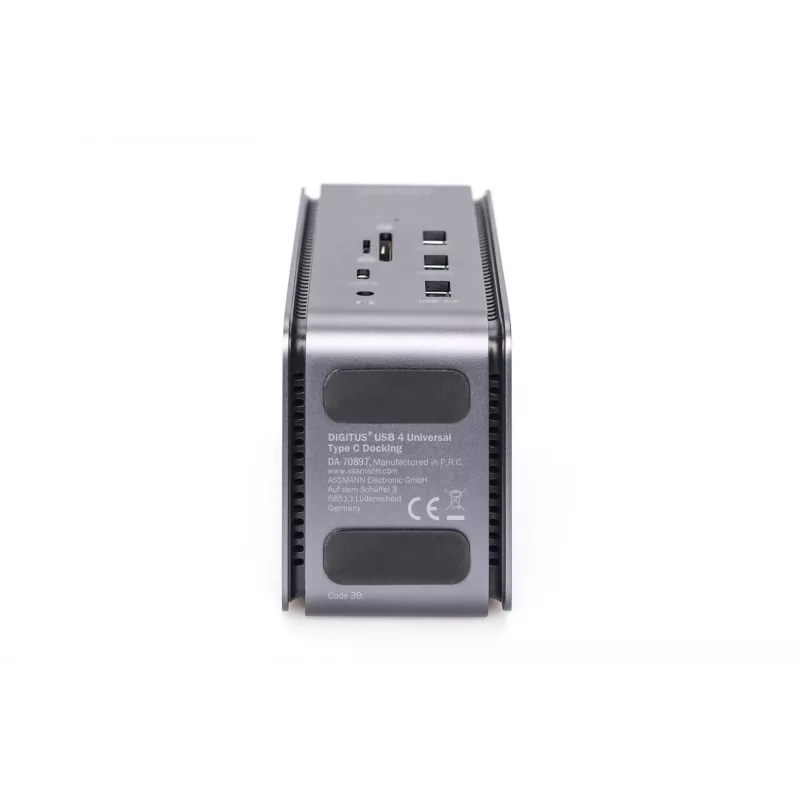 USB4 Dockingstation Digitus DA-70897 8K USB Type-C 100W Power Delivery