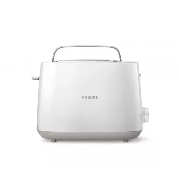 Toaster Philips Daily Collection HD2581/00 — 2-Scheiben, 830 W, 8 Bräunungsstufen, weiß