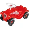 Rutschauto Simba-Dickie BIG Bobby Car Classic rot mit Whisper Wheels und Schuhpflege