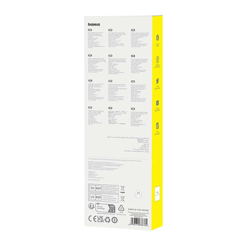 Stylus Baseus Smooth Writing Series P80015804213-00 — aktiver Stift mit kabelloser und kabelgebundener Ladung