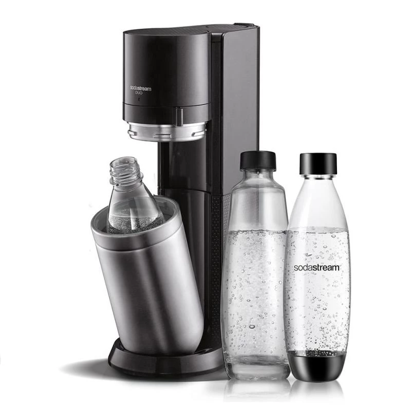Soda Maker SodaStream DUO Schwarz Edelstahl
