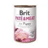 Brit Paté & Meat Puppy Nassfutter für Hunde mit Huhn, 400 g