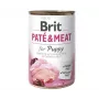 Brit Paté & Meat Puppy Nassfutter für Hunde mit Huhn, 400 g