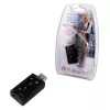 Externe USB-Soundkarte LOGILINK UA0078, 7.1-Kanal, USB-Schnittstelle, kompakt 124×194×34 mm, 80 g